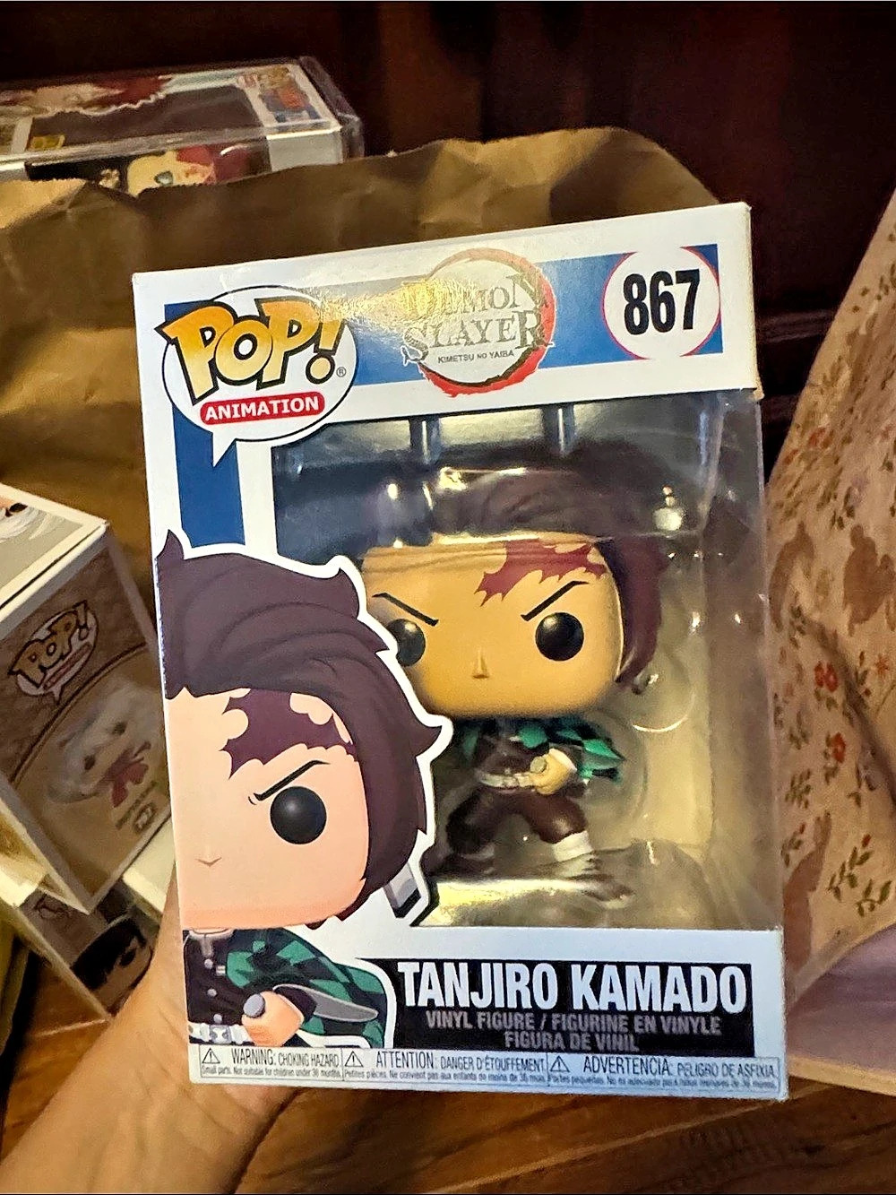 Funko Tanjiro Kamado #867 Pop! Animation Vinyl Figure